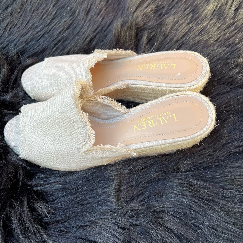 Lauren Ralph Lauren “Carlynda” Espadrille Sandals - Picture 6 of 16